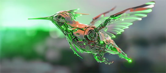 robotic humming bird