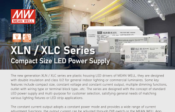 XLN/XLC Series Compact LED Power Supply